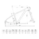 Horské kolo KELLYS SPIDER X30 29" - model 2026 - Chrome Grey