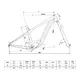 Dámské horské elektrokolo KELLYS TAYEN RS10 725Wh 29" - model 2026 - Mocha Grey