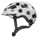 Dětská cyklo přilba Abus Anuky 2.0 - Black Tag - White Football
