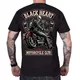 Triko BLACK HEART Coffin - černá