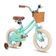 Dětské kolo Joystar Retro 14" s košíkem • 92-120 cm