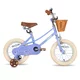 Dětské kolo Joystar Retro 14" s košíkem • 92-120 cm - fialová