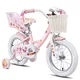 Dětské kolo Joystar Unicorn 14" • 92-120 cm - fialová - růžová