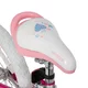Dětské kolo Joystar Angel 14" s košíkem a kolečky • 91-119 cm - modrá