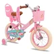 Dětské kolo Joystar Little Daisy 16" • 105-135 cm - růžová