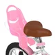 Dětské kolo Joystar Little Daisy 12" • 82-105 cm - světle růžová