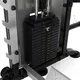 Posilovací stojan inSPORTline Cable Column CC700 - černá
