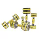 Chromové činky inSPORTline Yellsteel 6-14 kg