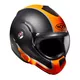 Překlopná moto přilba ROOF Desmo Flash Mat - 2.jakost - oranžová