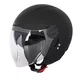 Přilba na skútr W-TEC Vernante - Glossy White - Black Matt