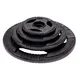 Litinové olympijské kotouče inSPORTline Hamerton Black 50 mm 1,25-25 kg