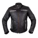 Kožená moto bunda W-TEC Helsin - černo-bílá