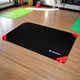 Gymnastická žíněnka inSPORTline Gabyk T90 200x120x6 cm - černá - černá