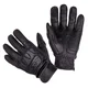 Kožené moto rukavice W-TEC Cherton II - 2.jakost - černá - černá