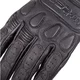 Kožené moto rukavice W-TEC Cherton II - 2.jakost - černá