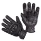Kožené moto rukavice W-TEC Clascado - černá - černá