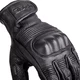 Kožené moto rukavice W-TEC Clascado - černá