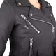 Dámská kožená moto bunda W-TEC Brinea - matně černá