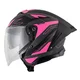 Moto přilba W-TEC Voltik Shockrose - růžová