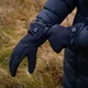 Vyhřívané moto a lyžařské rukavice W-TEC HEATnoir 2x2000 mAh - černá