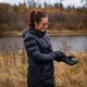 Vyhřívané moto a lyžařské rukavice W-TEC HEATnoir 2x2000 mAh - černá