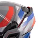 Překlopná moto přilba W-TEC Zoroz P/J - 2.jakost - Metallic Grey
