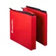 Skládací gymnastická žíněnka inSPORTline Trifold 180x60x5 cm - černá