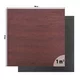 Zátěžová podložka inSPORTline Luxteko Flat 100x100x1,5 cm - 2.jakost