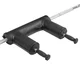 Olympijská hřídel na dřepy inSPORTline Squabar 239,3cm/50mm • 25,5kg • do 317kg • s objímkami