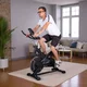 Cyklotrenažér inSPORTline Alfan - černo-červená