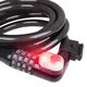 Kódový zámek W-TEC Bahrand 12*1800mm s LED světlem