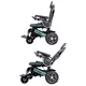 Elektrický invalidní vozík inSPORTline Hawkie Evo II s polohovatelným opěradlem • 700W • 30,55kg • do 130kg • až 24km dojezd