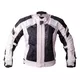Dámská letní textilní moto bunda BOS Aylin - Silver Grey - Silver Grey