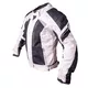 Dámská letní textilní moto bunda BOS Aylin - Silver Grey