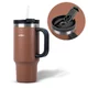 Termohrnek inSPORTline Natticino 470 ml - modrá - kávová
