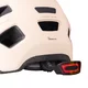 Dětská cyklo přilba s LED světlem ISL Lumitto - Blush Pink