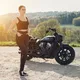 Dámské moto legíny W-TEC Noposum s aramidem
