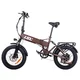 Skládací elektro fat bike inSPORTline ISL Baxom 840Wh 20" • dojezd až 100 km • 170-205 cm