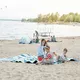Pikniková deka inSPORTline Livetino 300x200 cm - ibišková noc