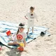 Pikniková deka inSPORTline Livetino 300x200 cm - ibišková noc