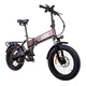 Skládací elektro fat bike inSPORTline ISL Baxom 840Wh 20" • dojezd až 100 km • 170-205 cm