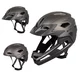 Junior downhill přilba W-TEC Estreito - Magic Matt Black - Magic Matt Black
