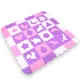 Pěnové puzzle s ohrádkou inSPORTline Burgino 30,5x30,5x1 cm, 36ks