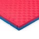 Puzzle tatami podložka inSPORTline Malmeida 100x100x4 cm - mocha mousse-černá, vzor 5 proužků