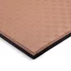 Puzzle tatami podložka inSPORTline Malmeida 100x100x4 cm - mocha mousse-černá, vzor 5 proužků