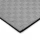 Puzzle tatami podložka inSPORTline Sazegul 100x100x2 cm - šedo-černá, vzor 5 proužků