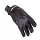 Letní kožené moto rukavice W-TEC Black Heart Darios - černá