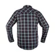 Košile W-TEC Black Heart Respector II - černá s modrým pruhem