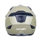 Modulární přilba W-TEC Badalone Army - béžová matná