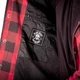 Moto košile W-TEC Black Heart Rattlesneak - zeleno-černá kostkovaná